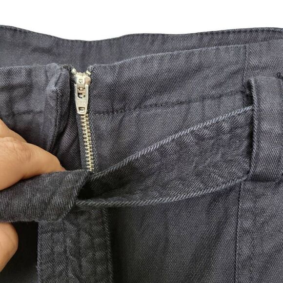 A.L.C High Waisted Cargo Paper Bag Trousers Pants Size - Picture 5 of 12